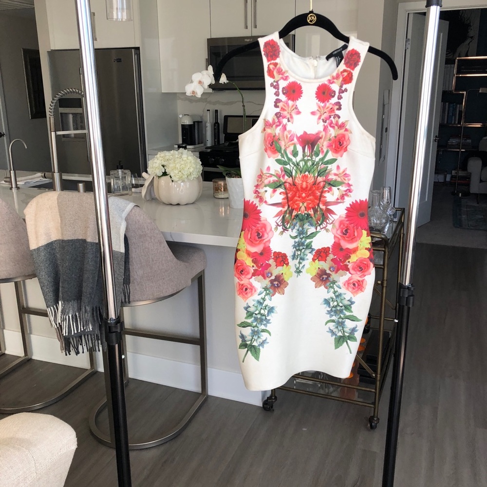 Floral mini dress